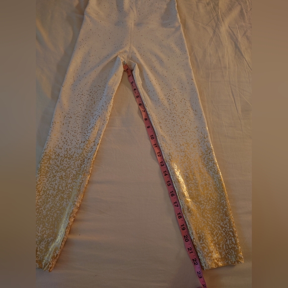 NWT Gold Ivory BEYOND YOGA Alloy Ombre Elevation Jumpsuit S Carbon38 Small HTF - Picture 6 of 11